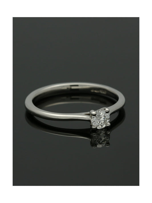 Diamond Solitaire Engagement Ring "The Catherine Collection" 0.25ct Round Brilliant Cut in Platinum
