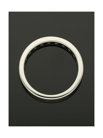 Diamond Half Eternity Ring 0.75ct Round Brilliant Cut in Platinum