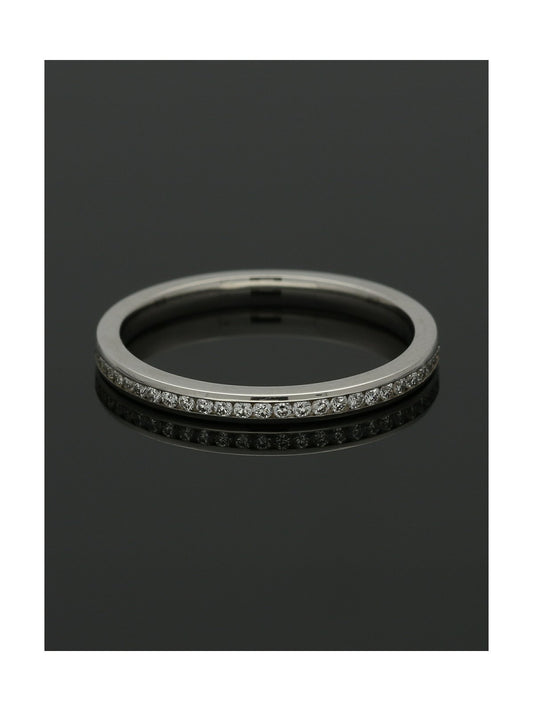 Diamond Eternity Ring 0.25ct Round Brilliant Cut in Platinum