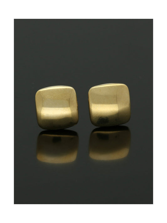 Polished Domed Stud Earrings 8.5mm in 9ct Yellow Gold