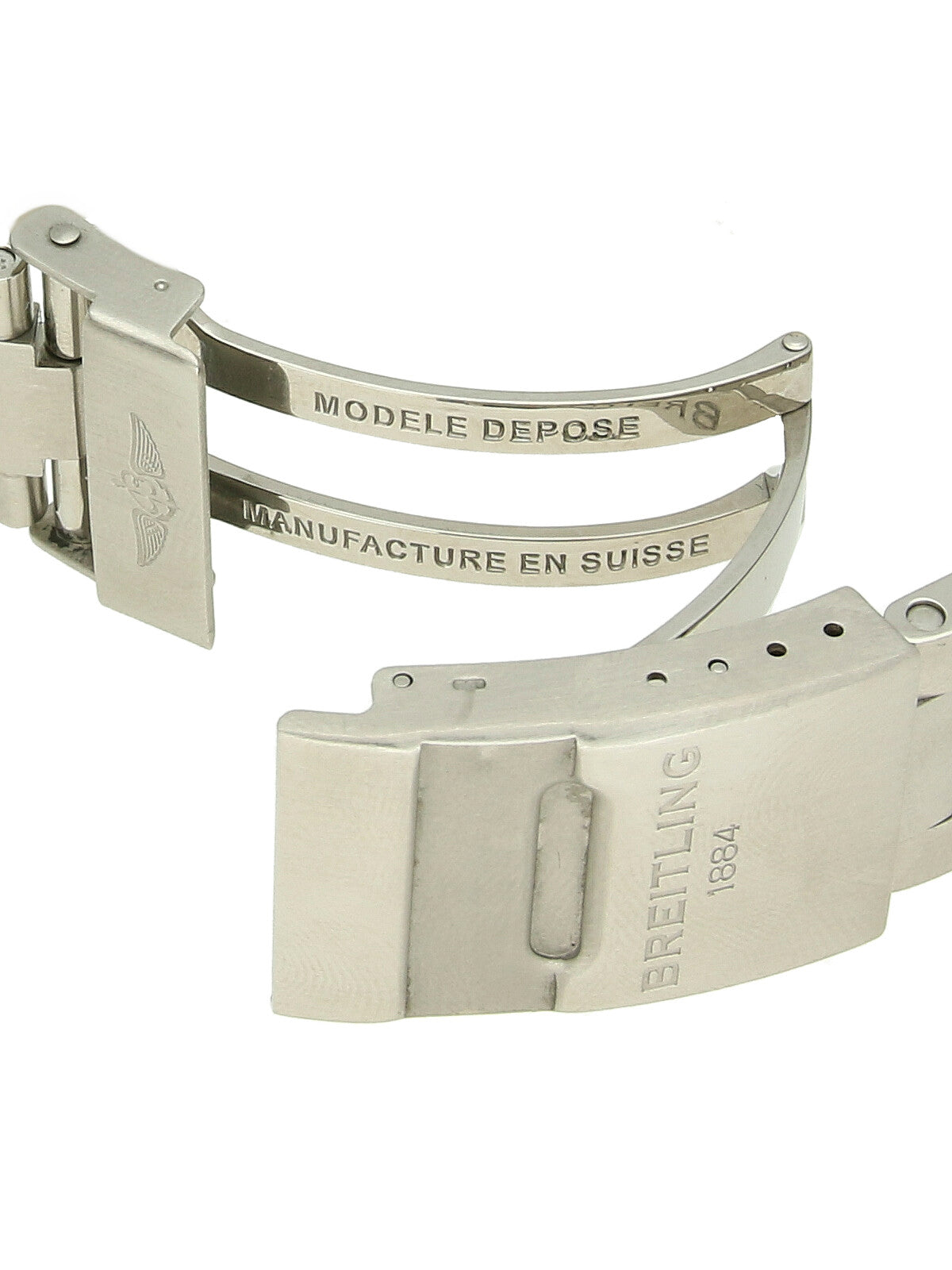 Pre Owned Breitling Colt Steel Quartz Watch on Bracelet