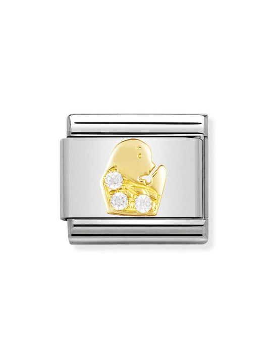 Nomination Classic Virgo Stone Set Charm 030302-06
