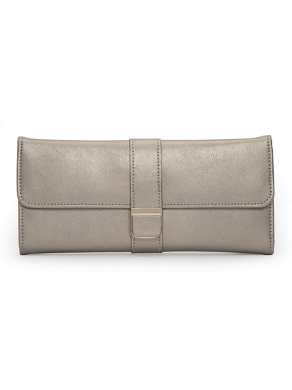Wolf Palermo Jewellery Roll in Pewter 213478