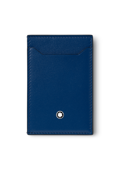 Montblanc Meisterstück Pocket Holder in Blue MB129684 *Ex-Display*