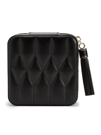 Wolf Caroline Jewellery Travel Box in Black 329971