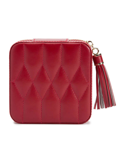 Wolf Caroline Jewellery Travel Box in Red 329972