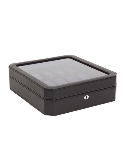 Wolf Windsor 15 Piece Watch Box - Black & Purple 458503
