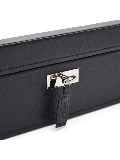 Wolf Roadster 8 Piece Watch Box - Black Ebony 477456