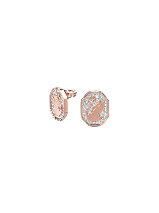 Swarovski Signum White Crystal Stud Earrings 5621105