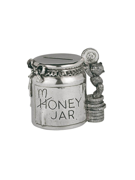 016502RG Royal Selangor Teddy Bear's Picnic Money Jar Coin Box