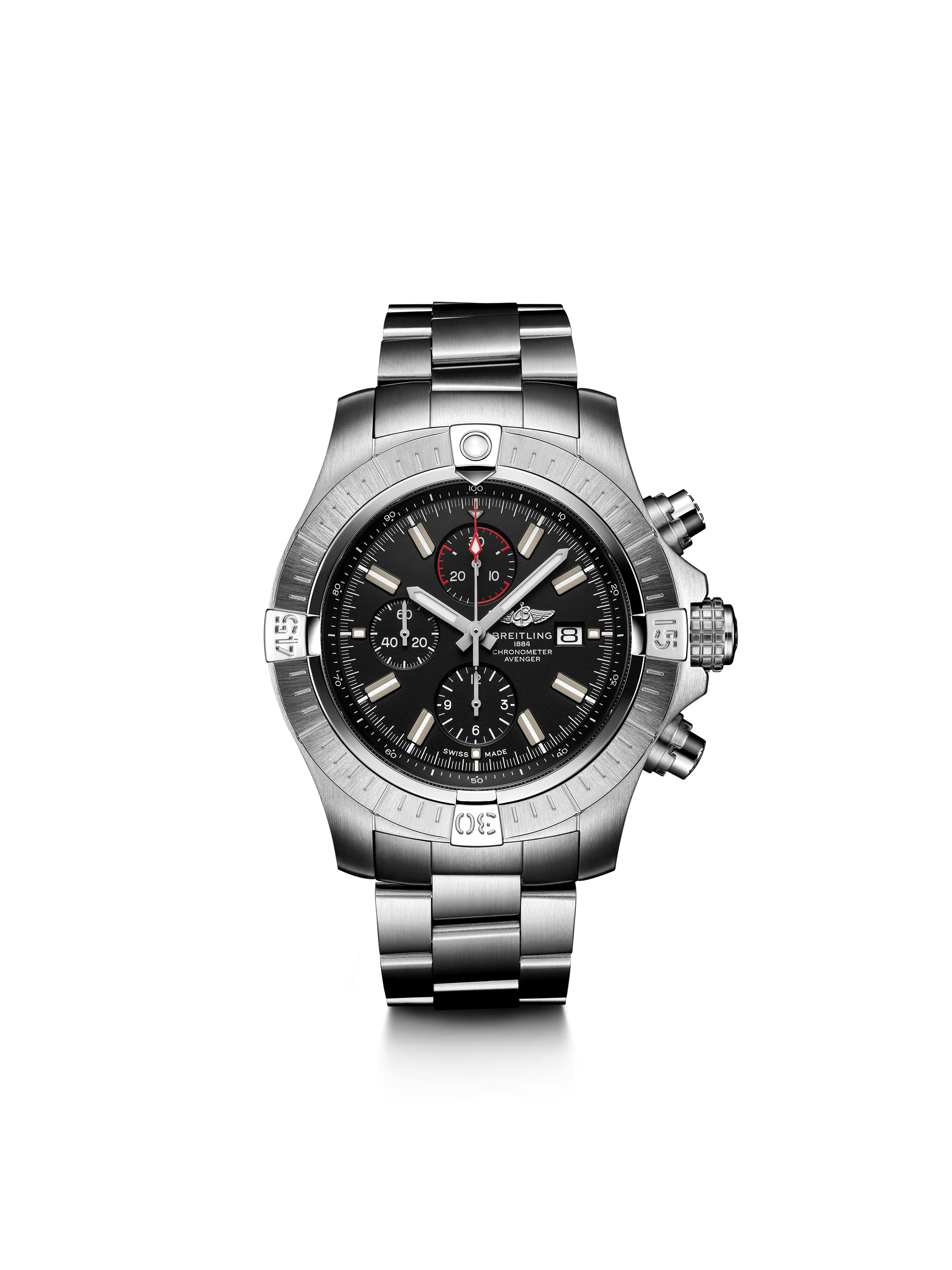 Breitling Super Avenger Chronograph Watch 48mm A13375101B1A1