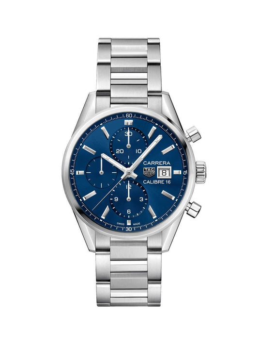 TAG Heuer Carrera Watch 41mm Blue Dial CBK2112.BA0715