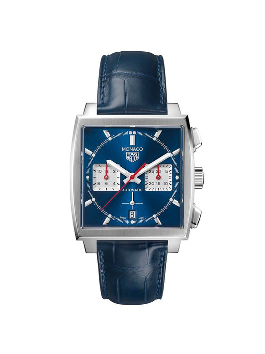 TAG Heuer Monaco Watch Blue Dial 39mm CBL2111.FC6453