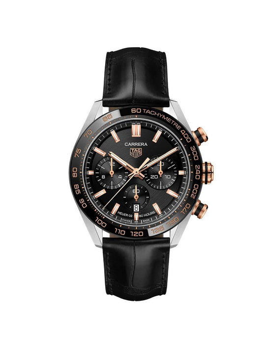 TAG Heuer Carrera HEUER 02 Watch Black Dial CBN2A5A.FC6481
