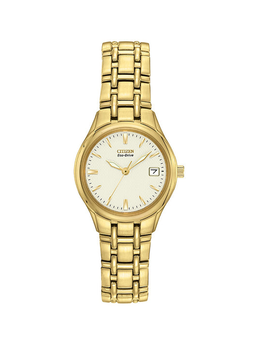 Citizen Eco Drive Ladies' Bracelet Watch 25mm EW1262-55P
