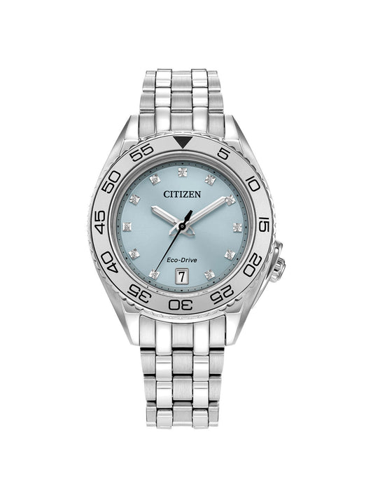 Citizen Eco-Drive Diamond Watch 35mm FE6161-54L