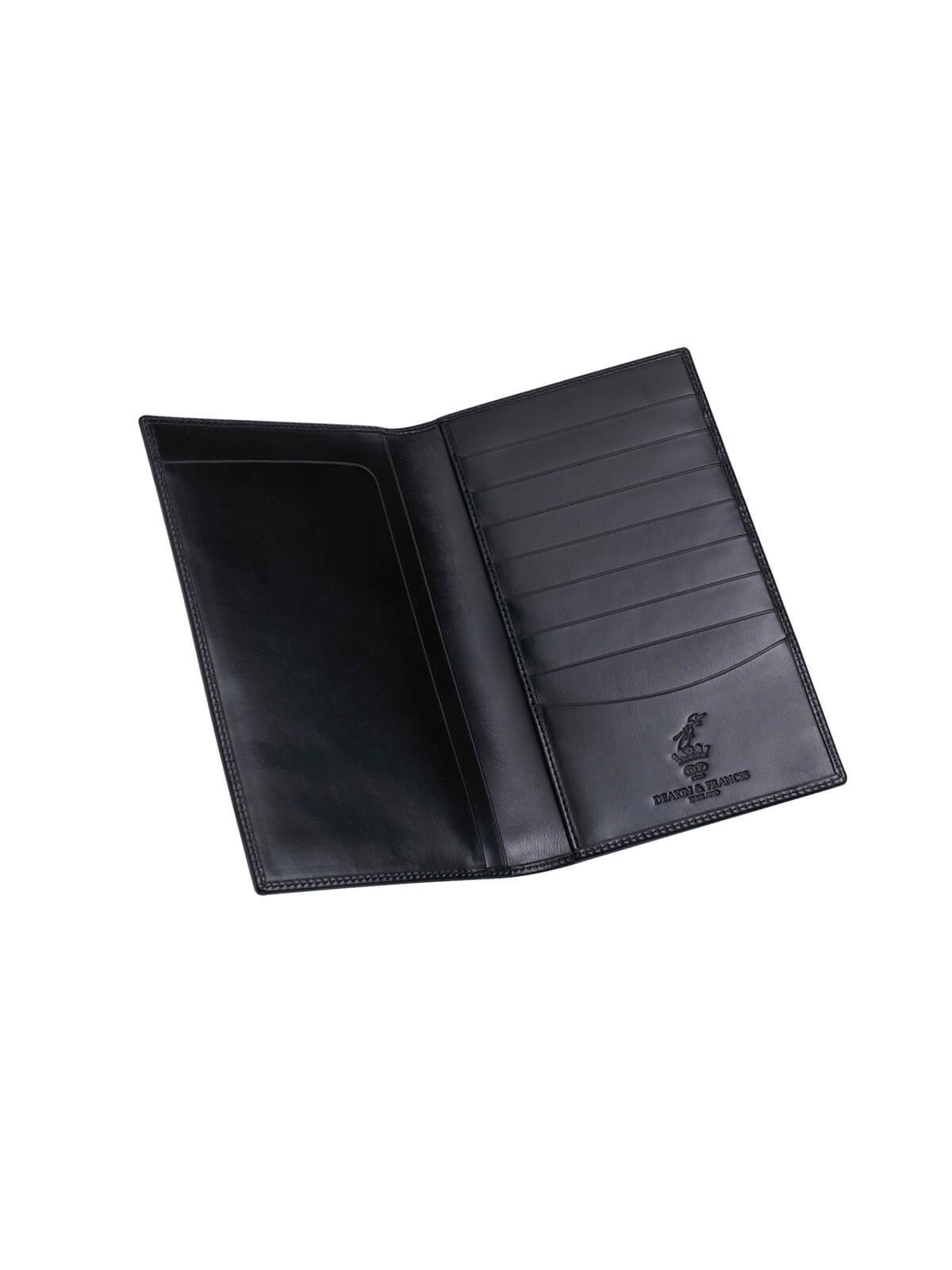 Deakin & Francis Black Leather Gents Chequebook Wallet G04160002