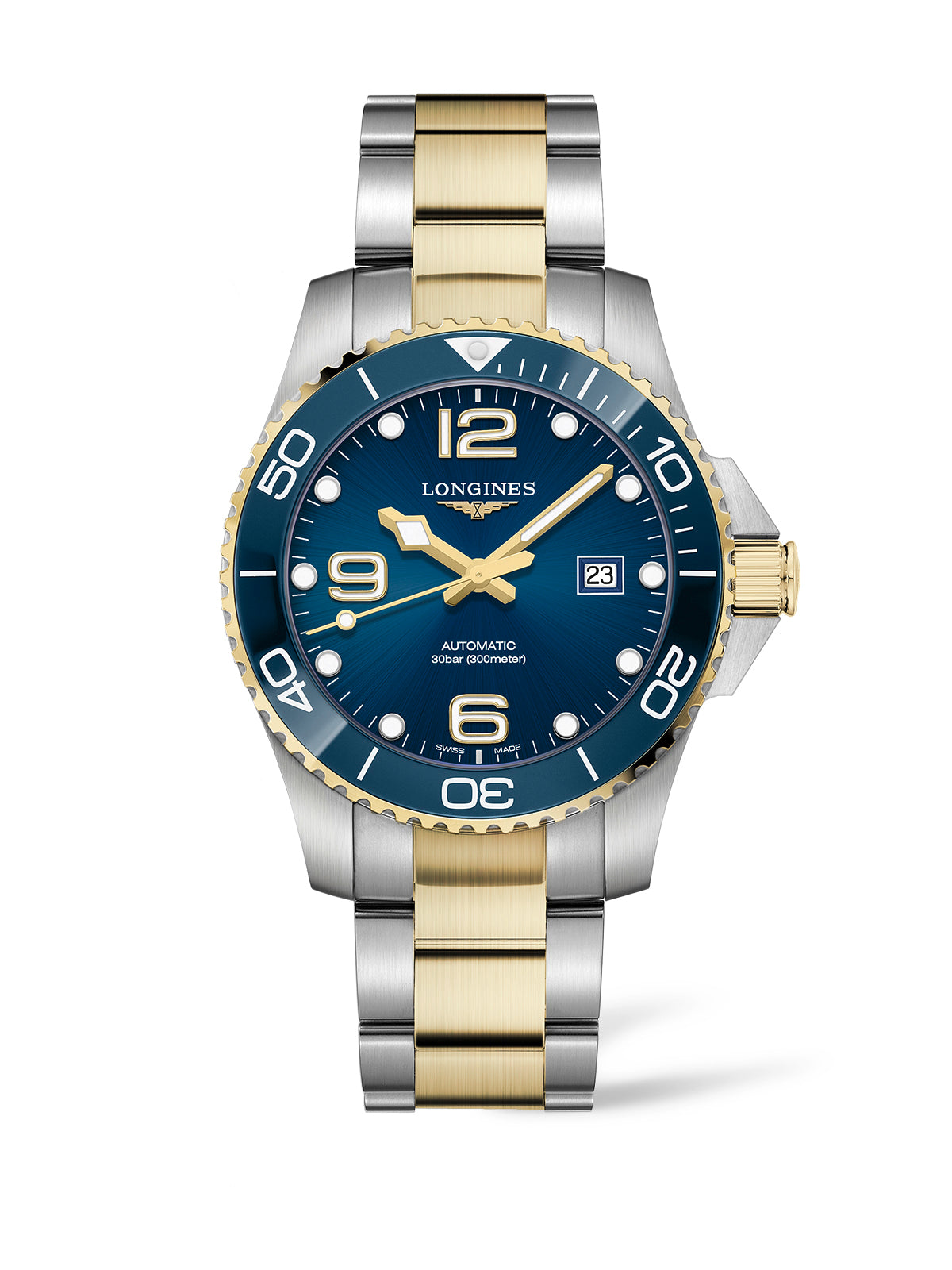 Longines HyrdoConquest 43mm Watch L3.782.3.96.7  