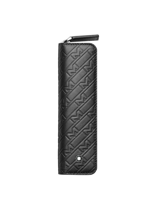 Montblanc M_Gram Black Leather Pen Pouch MB128861