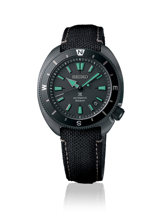 Seiko Prospex 'Black Series' Tortoise Watch SRPH99K1