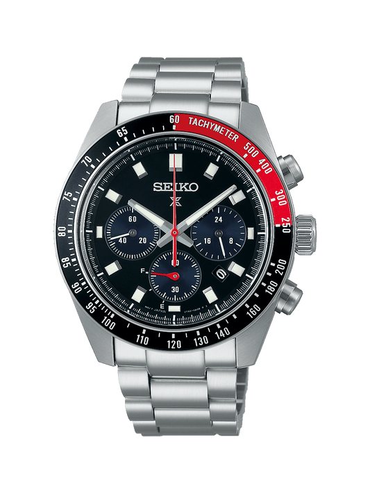 Seiko Prospex Speedtimer "Go Large" Solar Chronograph Watch 41mm SSC915P1