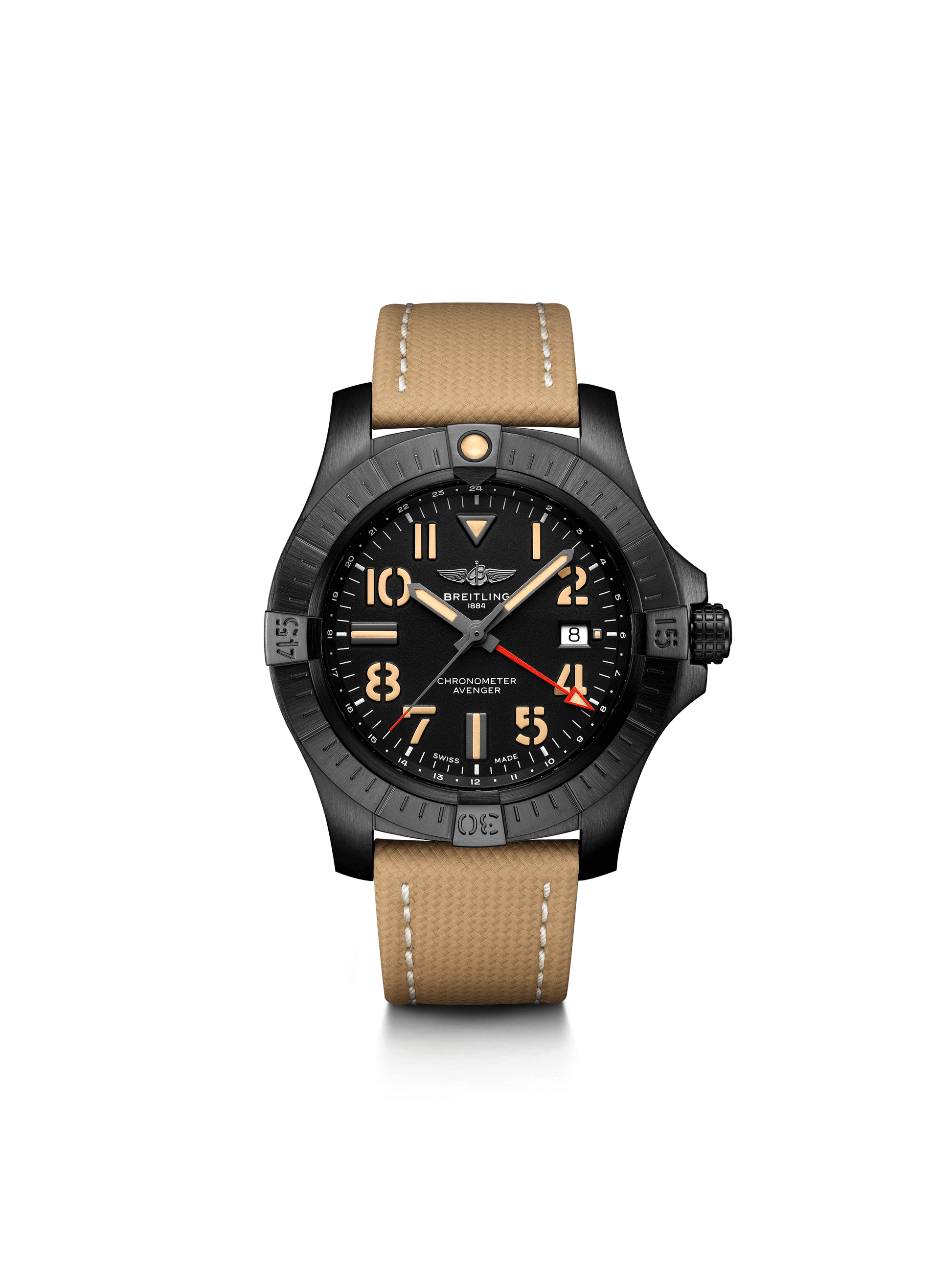 Breitling Avenger Automatic GMT Watch 45mm V32395101B1X1