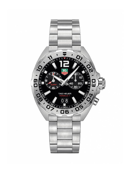 TAG Heuer Formula 1 Alarm Watch Black Dial WAZ111A.BA0875