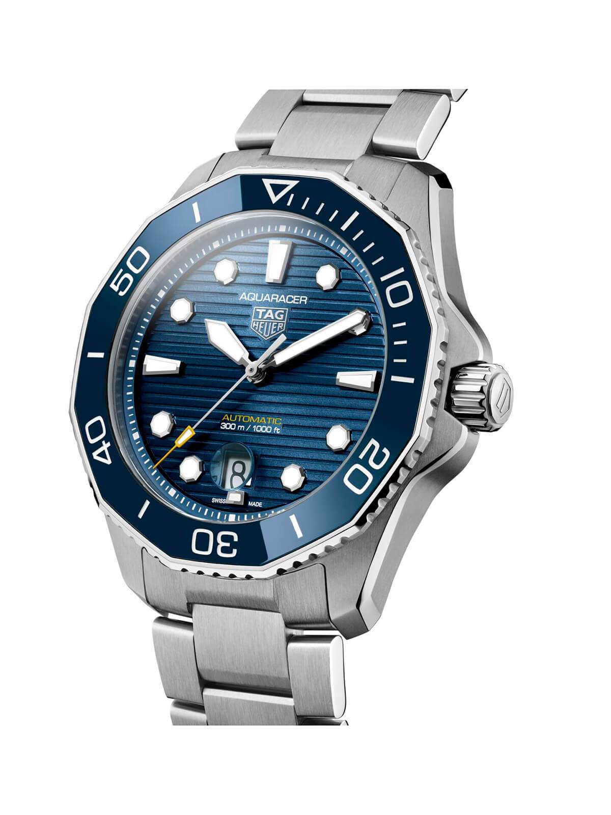 TAG Heuer Aquaracer Watch Blue Dial 43mm WBP201B.BA0632