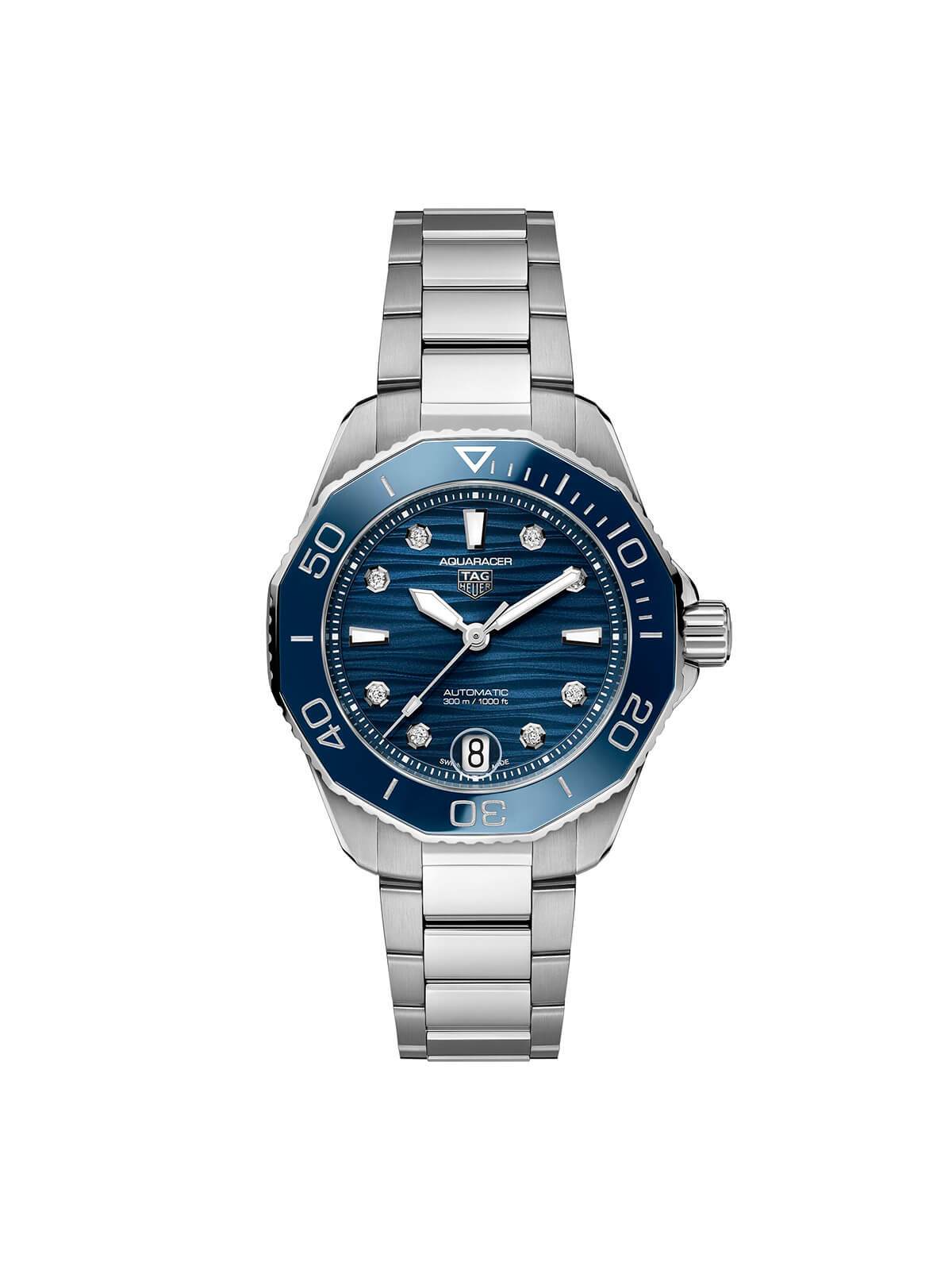 TAG Heuer Aquaracer Watch Blue Dial 36mm WBP231B.BA0618