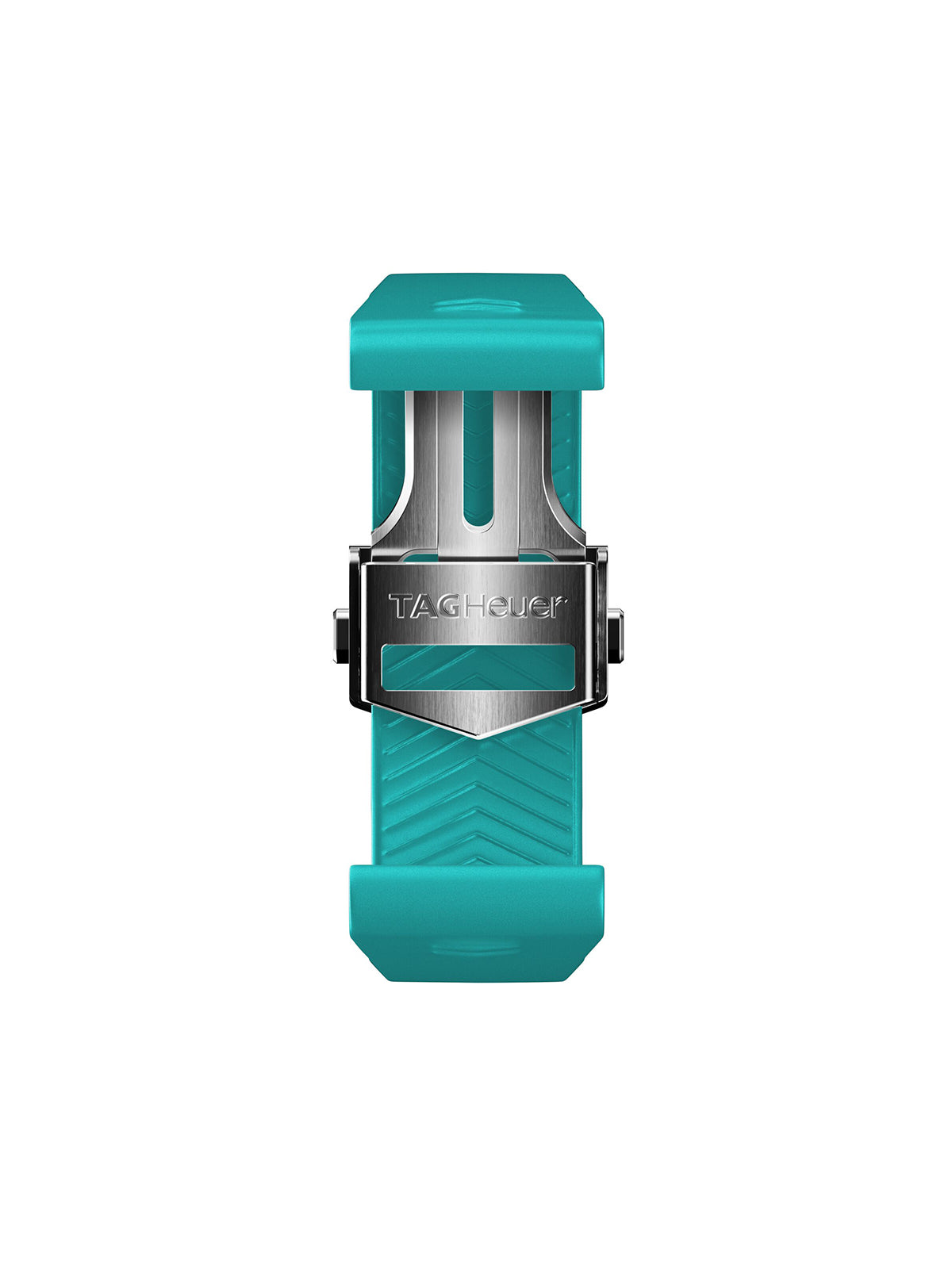 TAG Heuer Connected 42mm Turquoise Rubber Strap BT6273