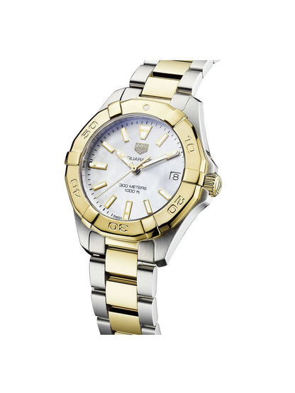 TAG Heuer Aquaracer Watch MOP Dial 32mm WBD1320.BB0320