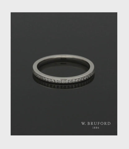 Diamond Eternity Ring 0.25ct Round Brilliant Cut in Platinum